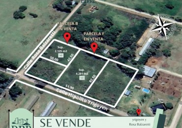 Dos Parcelas en Venta